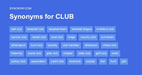 club synonym|another word for club member.